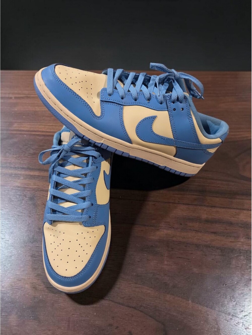 Nike Dunk Low University Blue DV0833-113 Mens 11.5 Coconut Milk Excellent